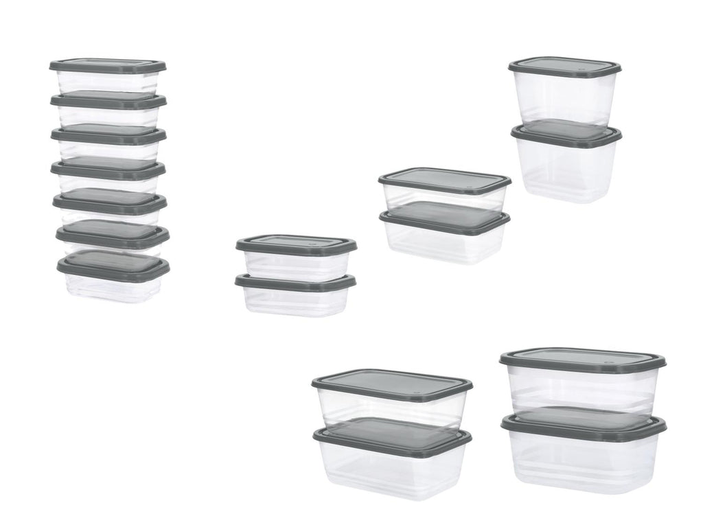 Set de 17 boîtes de conservation