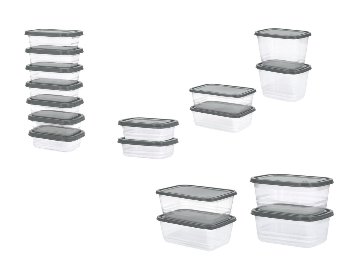 Set de 17 boîtes de conservation