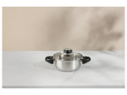 Set de 3 faitouts en acier inoxydable avec couvercle