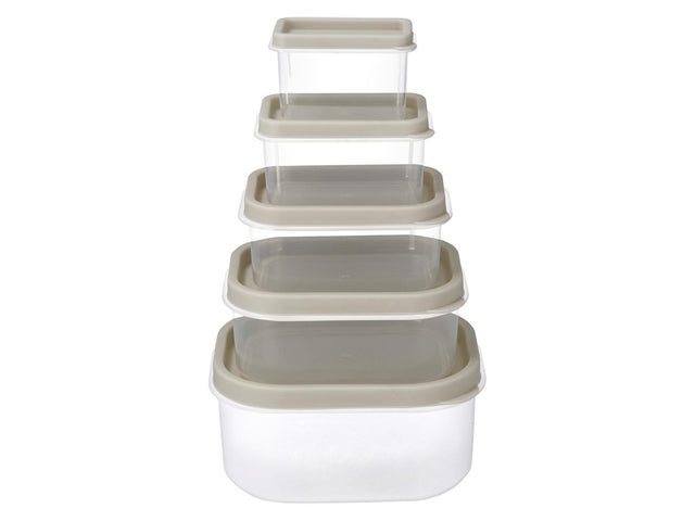 Set de 5 boîtes de conservation