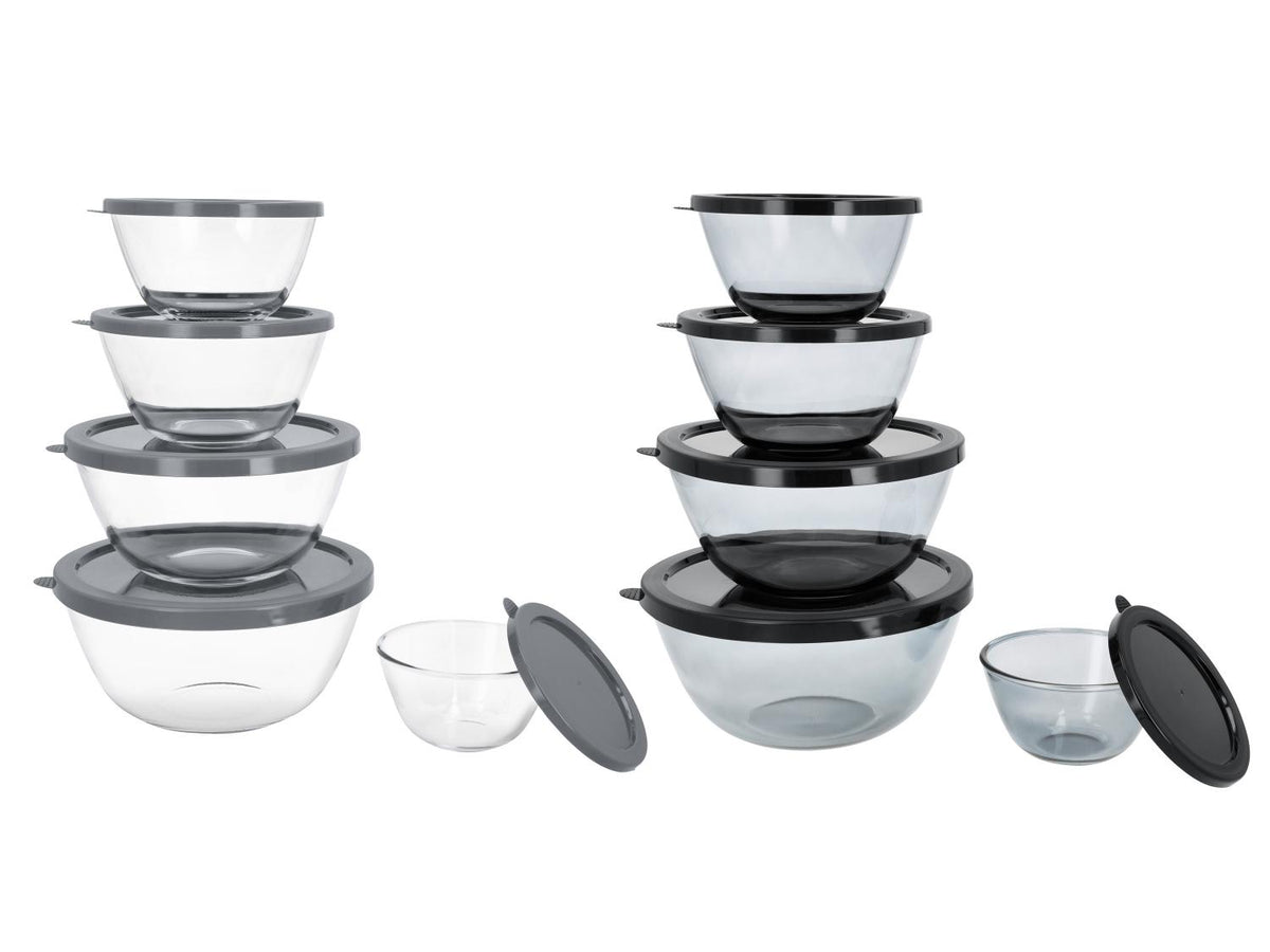 Set de 5 bols en verre