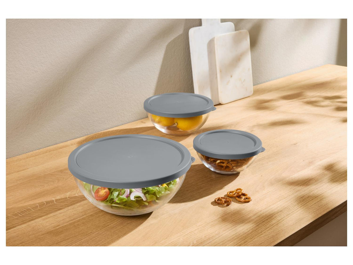 Set de 5 bols en verre