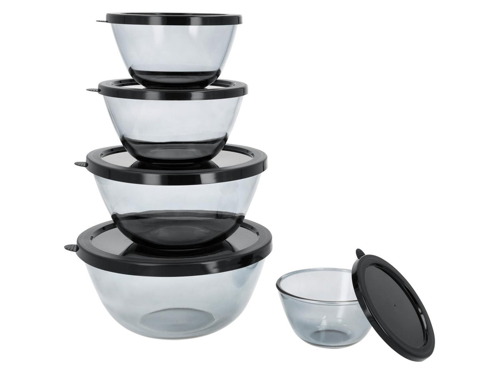 Set de 5 bols en verre