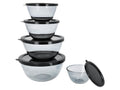 Set de 5 bols en verre