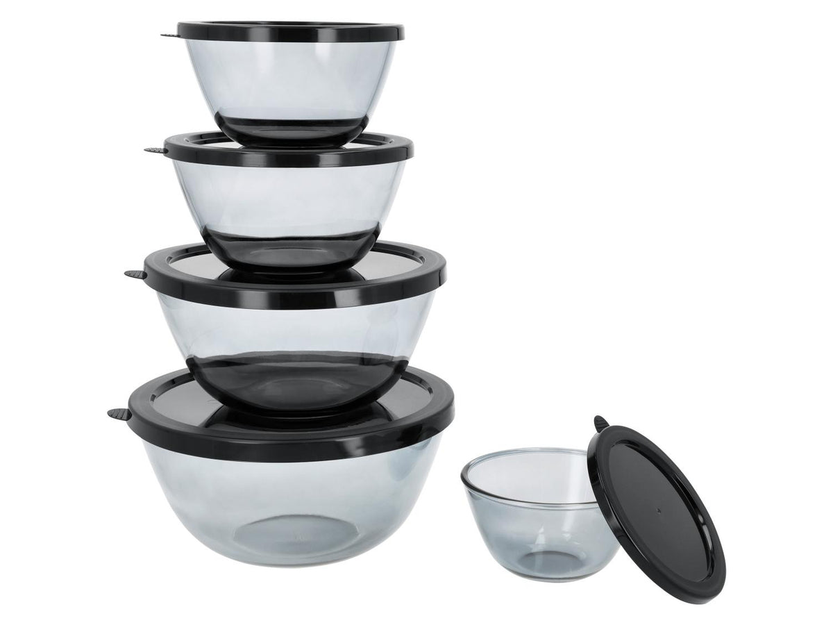 Set de 5 bols en verre