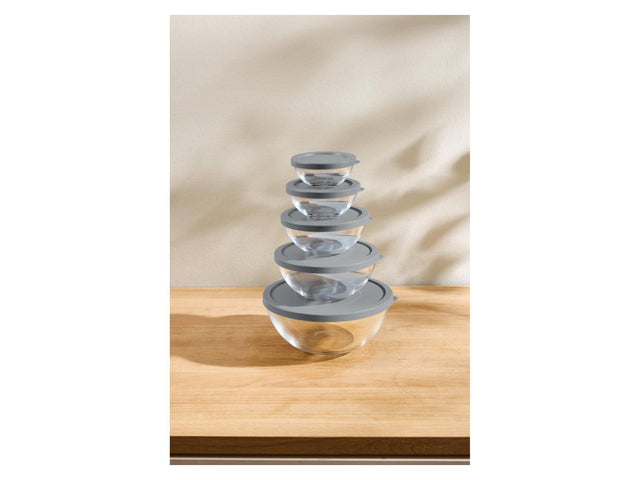 Set de 5 bols en verre