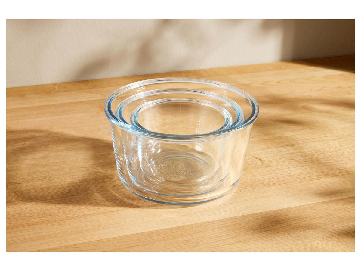 Set de boîtes de conservation en verre