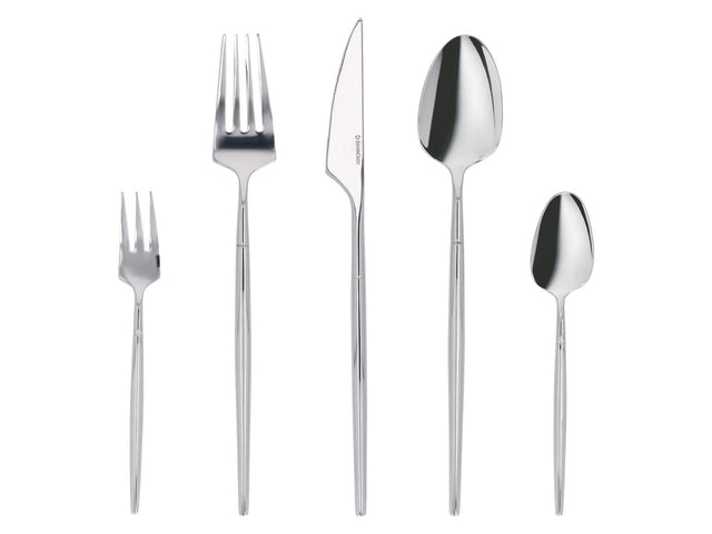 Set de couverts en acier inoxydable, 20 pièces