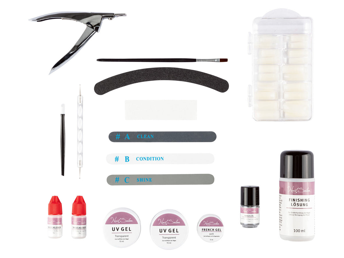 Set de manucure avec sèche-ongles