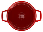 Set de récipients de cuisson en fonte Premium, 1,9 L / 2,9 L / 4,2 L