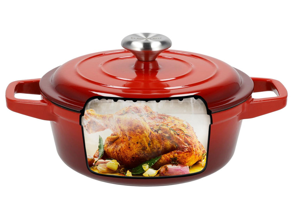 Set de récipients de cuisson en fonte Premium, 1,9 L / 2,9 L / 4,2 L