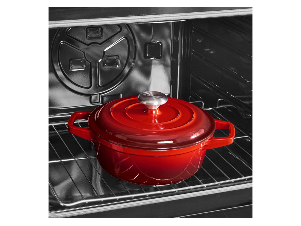 Set de récipients de cuisson en fonte Premium, 1,9 L / 2,9 L / 4,2 L