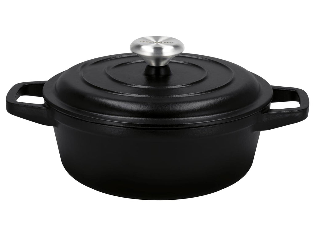 Set de récipients de cuisson en fonte Premium, 1,9 L / 2,9 L / 4,2 L