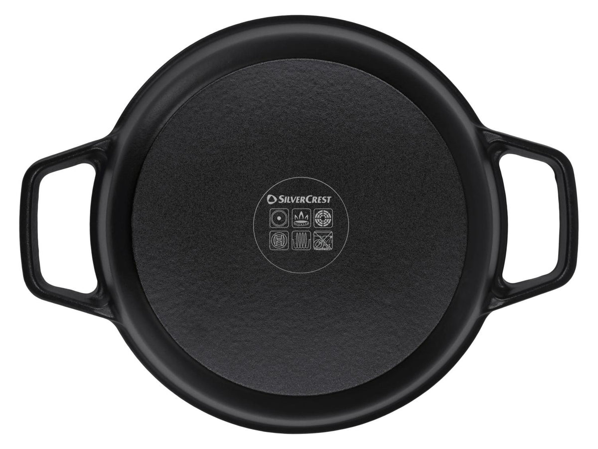 Set de récipients de cuisson en fonte Premium, 1,9 L / 2,9 L / 4,2 L