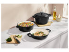Set de récipients de cuisson en fonte Premium, 1,9 L / 2,9 L / 4,2 L