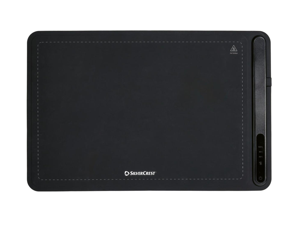 Tapis chauffant électrique en silicone, 61 x 40 x 1,9 cm, 250 W