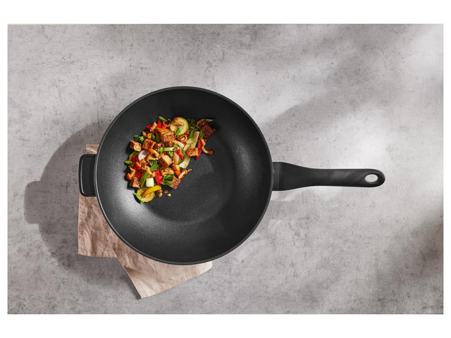 Wok en fonte d'aluminium, Ø 32 cm