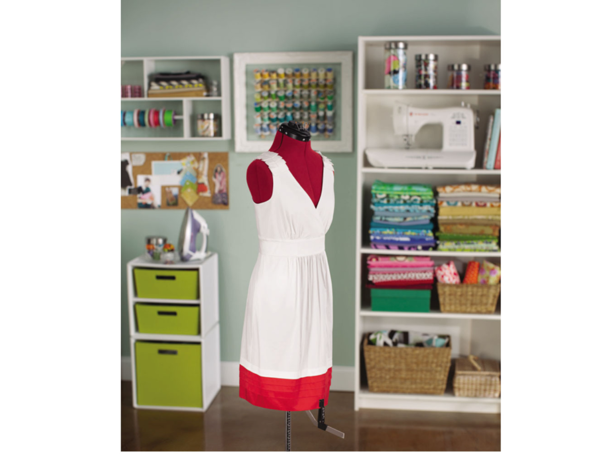 Mannequin de couture rouge (taille S/M)