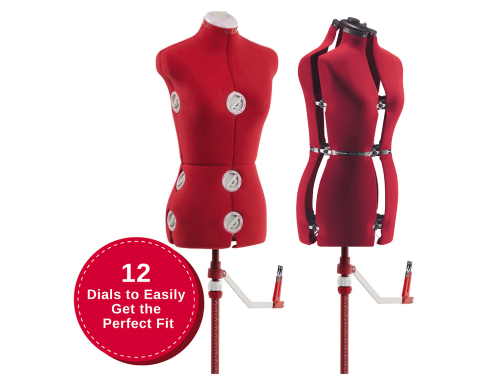 Mannequin de couture rouge (taille S/M)