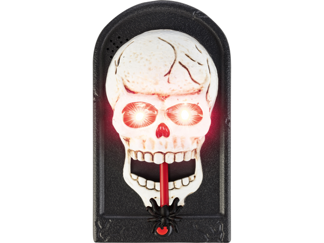 Sonnette d Halloween effrayante avec son et LED