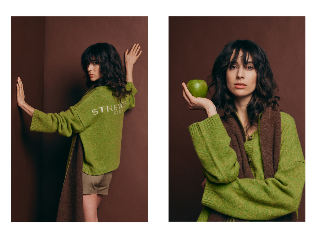 Cardigan en fine maille femme