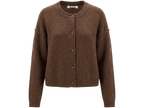 Cardigan en fine maille femme