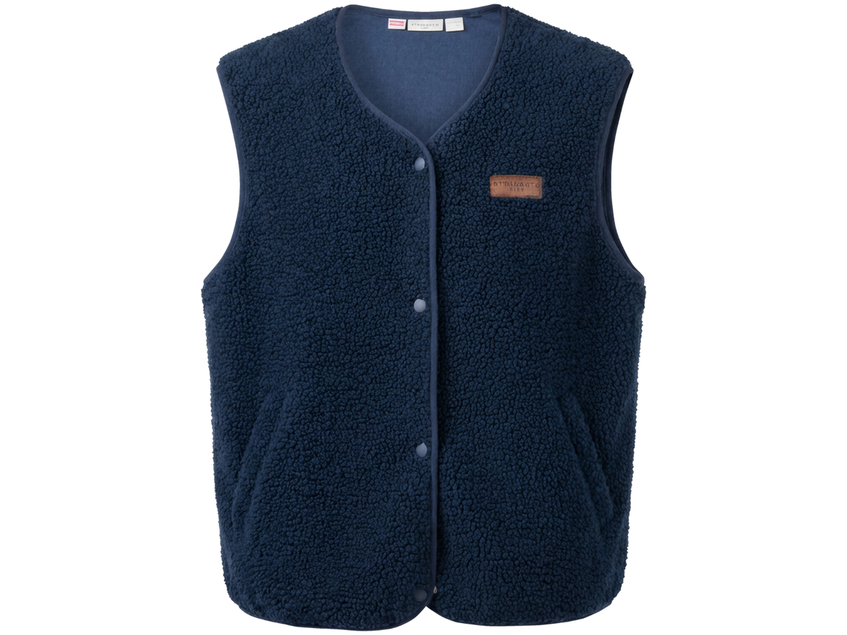 Gilet en sherpa polaire femme