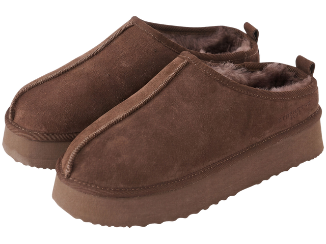 Micro-boot en cuir femme