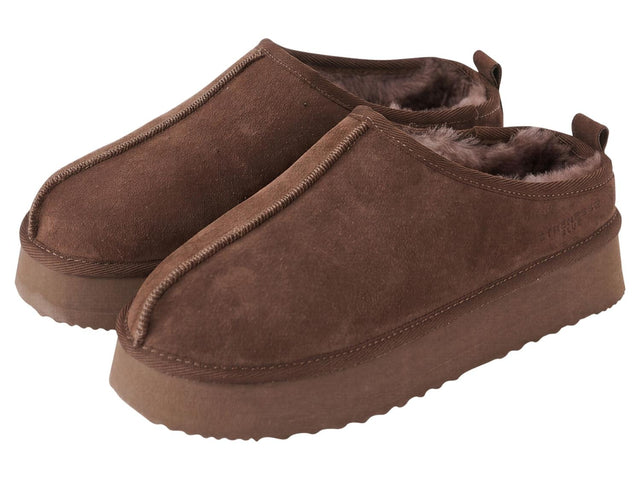 Micro-boot en cuir femme