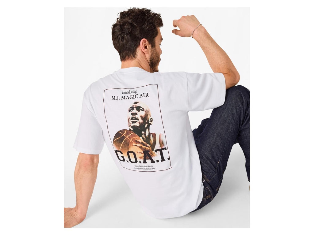 T-shirt oversize Jordan ou Bryant homme