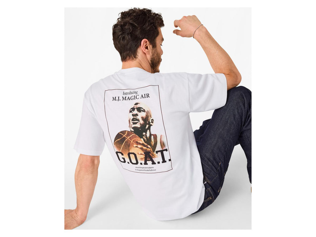 T-shirt oversize Jordan ou Bryant homme