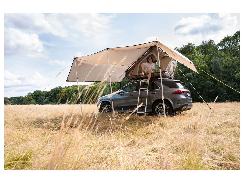 Voile d'ombrage pour tente de toit de voiture Yano