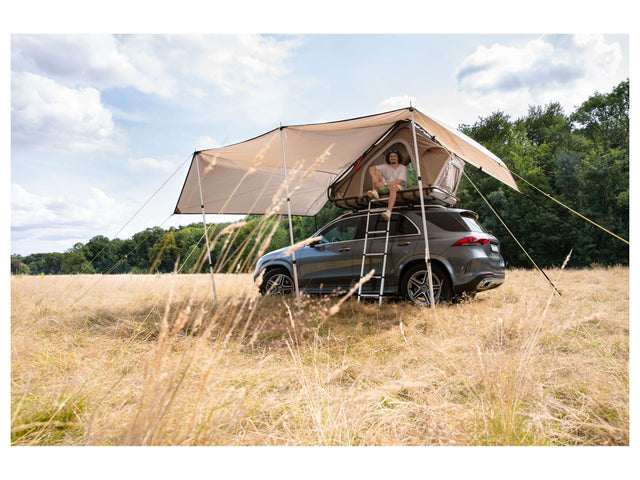 Voile d'ombrage pour tente de toit de voiture Yano