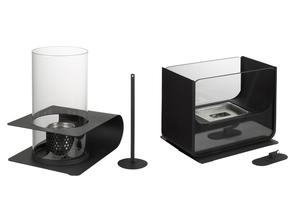Feu de table, avec pare-vent