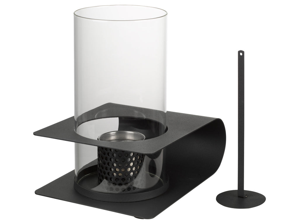 Feu de table, avec pare-vent