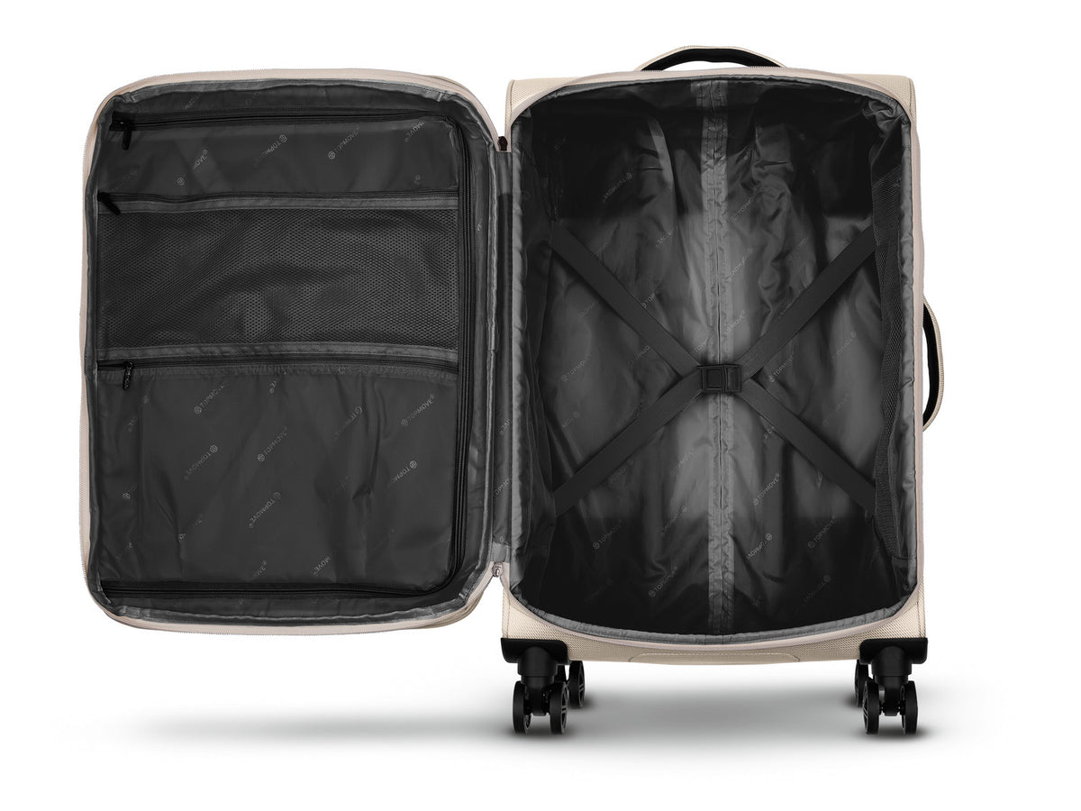 Set de 2 valises extensibles, 96-108 L et 62-69 L