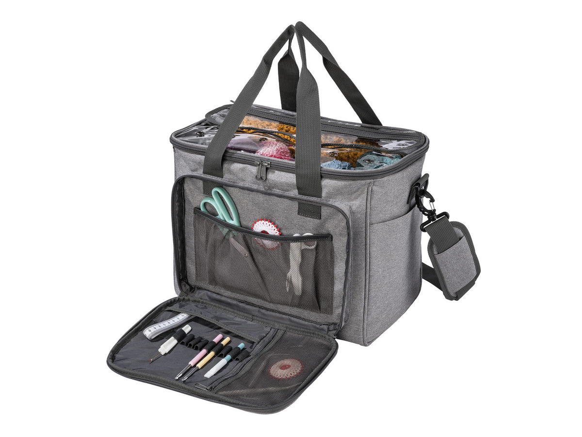 Trolley pour machine à coudre ou sac pour accessoires de tricot