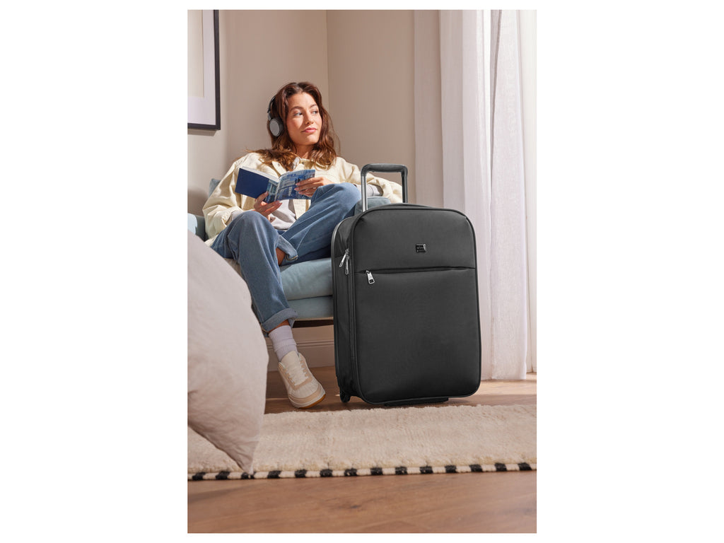 Valise cabine à roulettes pliante, 40 L