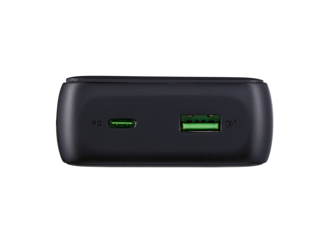 Batterie externe, 20000 mAh, avec câble USB-C amovible