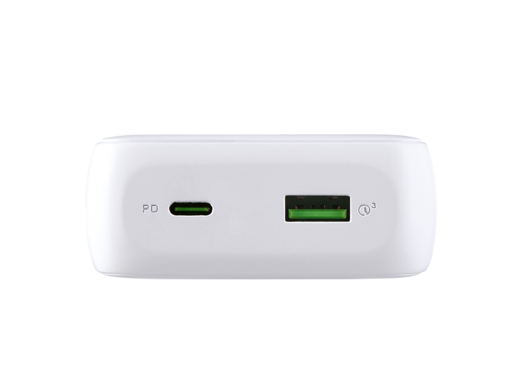 Batterie externe, 20000 mAh, avec câble USB-C amovible