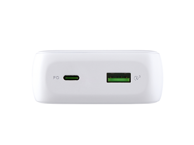 Batterie externe, 20000 mAh, avec câble USB-C amovible