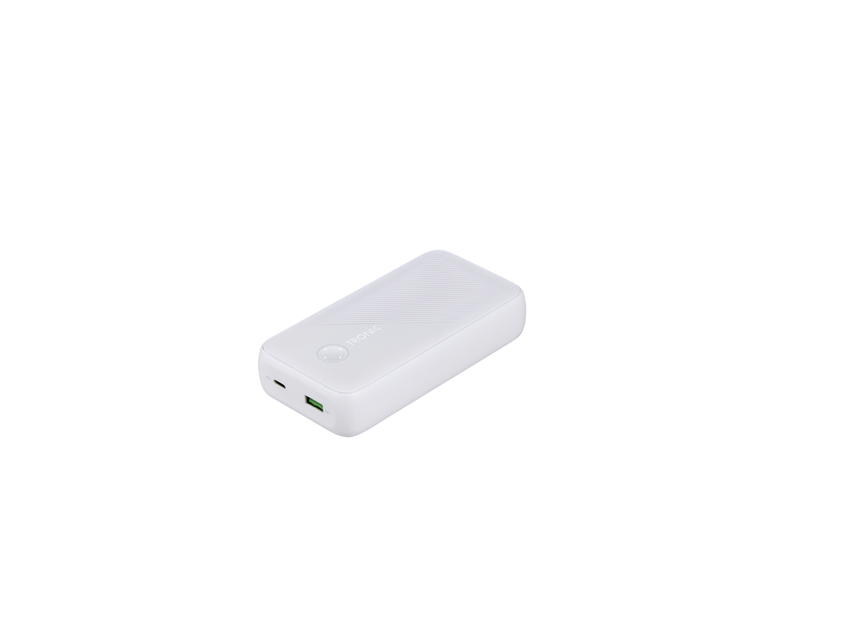 Batterie externe, 20000 mAh, avec câble USB-C amovible
