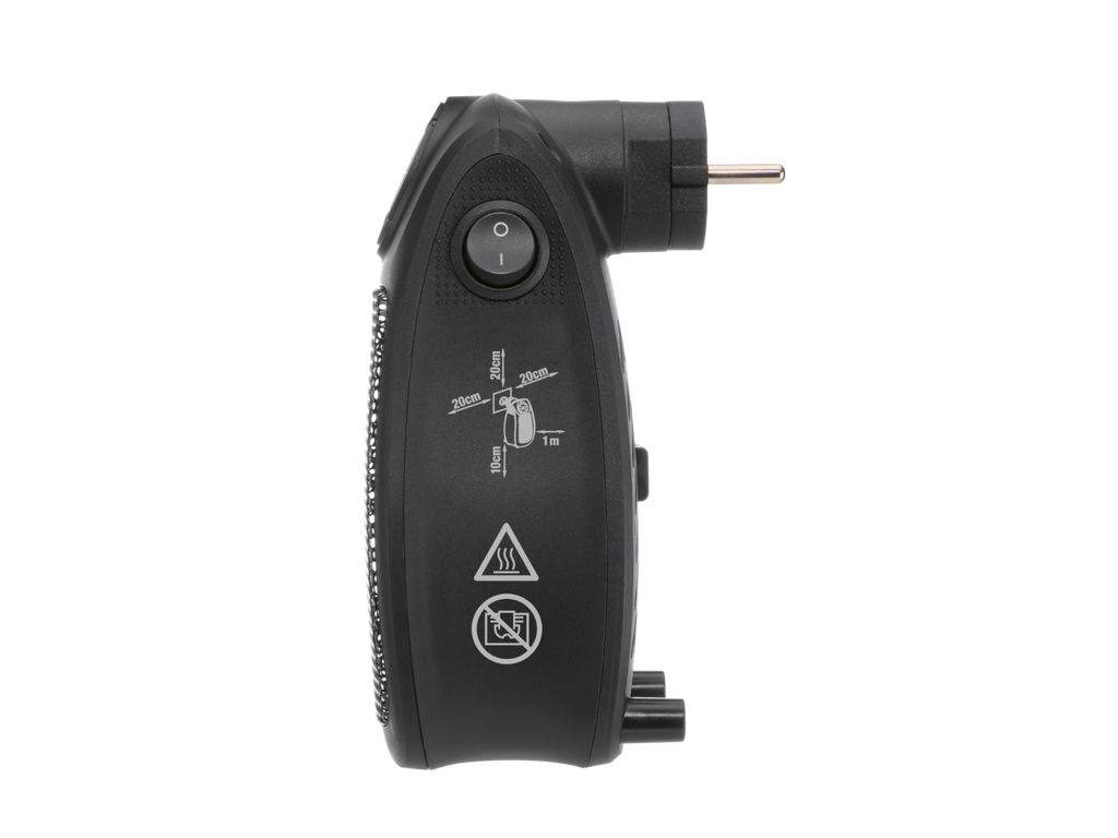 Chauffage soufflant de prise en céramique 600 W TSH 600 C1