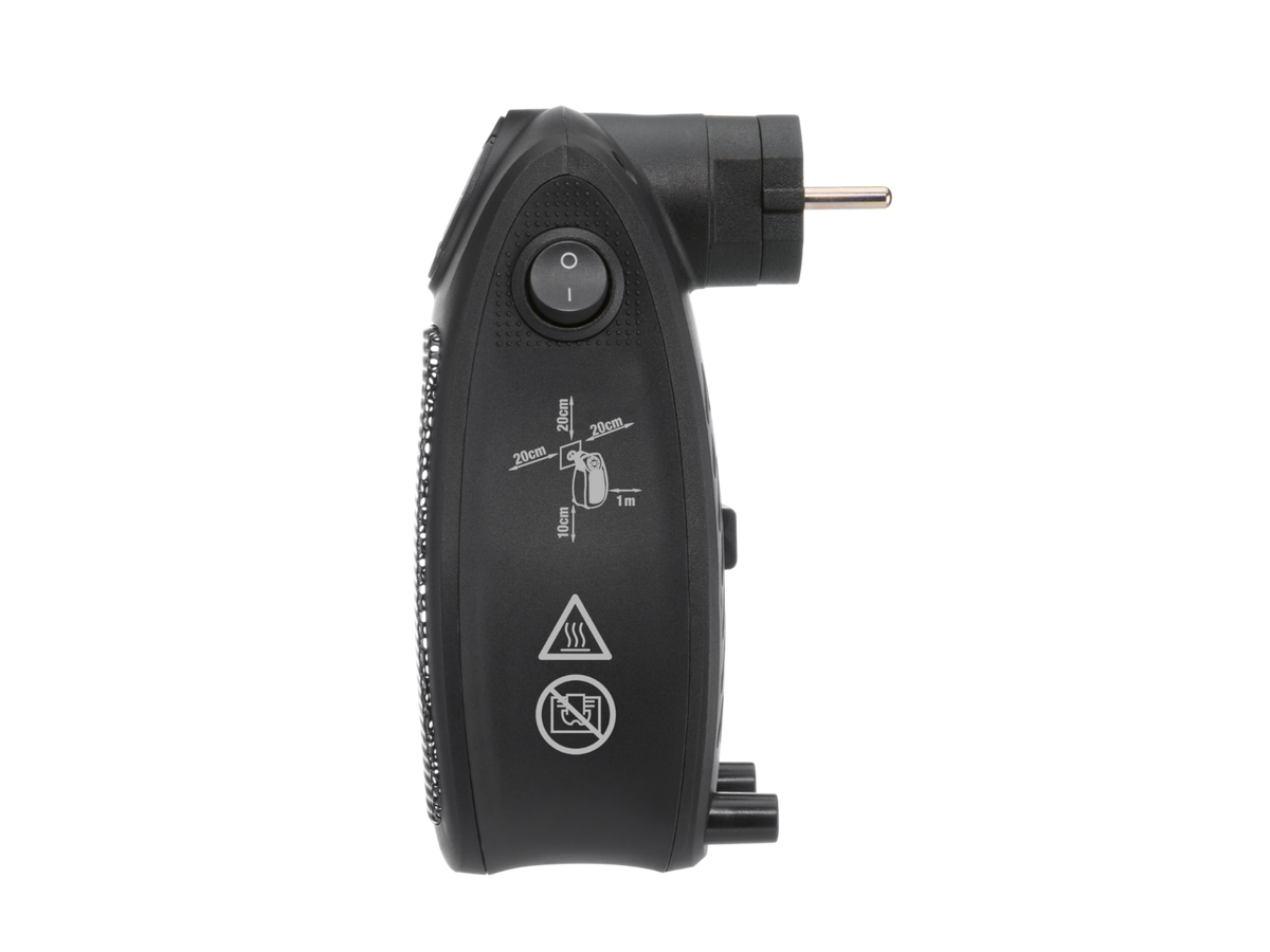 Chauffage soufflant de prise en céramique 600 W TSH 600 C1