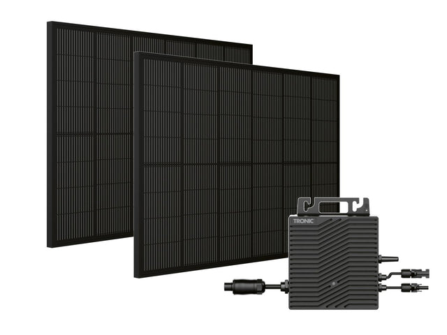 Kit de démarrage pour balcon Balkonkraftwerk TOPCon »TSBK 400 A1« 370 Wp / 400 W Full Black