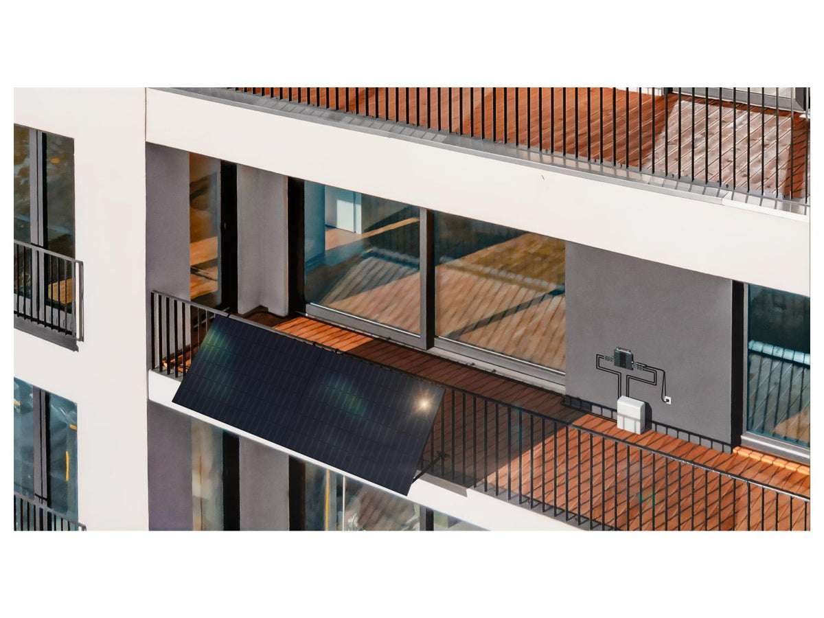 Kit solaire balcon 860 Wp / 800 W TOPCon »TBKT 800 A1«