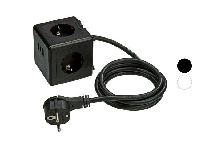 Multiprise cube avec ports USB
