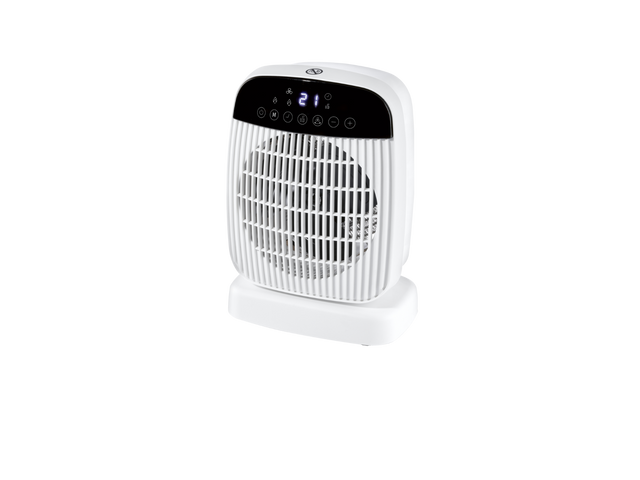 Radiateur soufflant avec LCD + télécommande