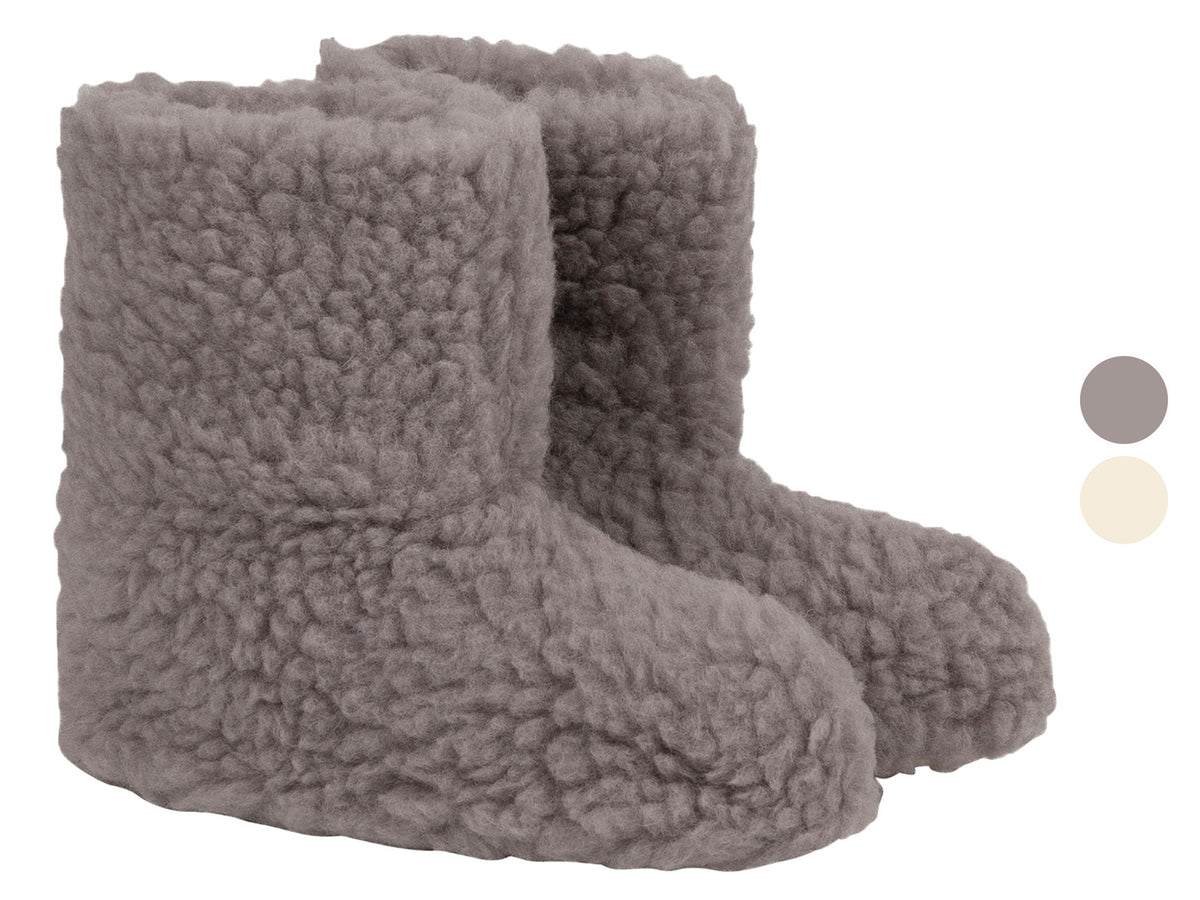 Pantoufles hautes en laine