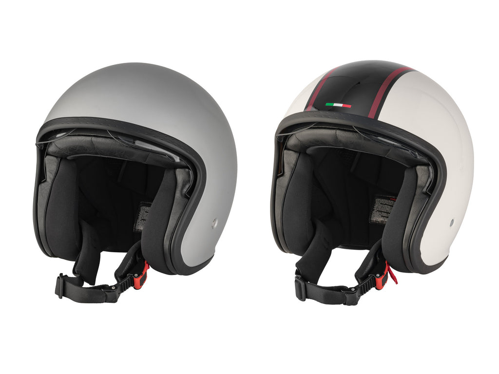 Casque jet avec visière, M